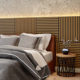 VW60 Acoustic Slat Panels - Teak